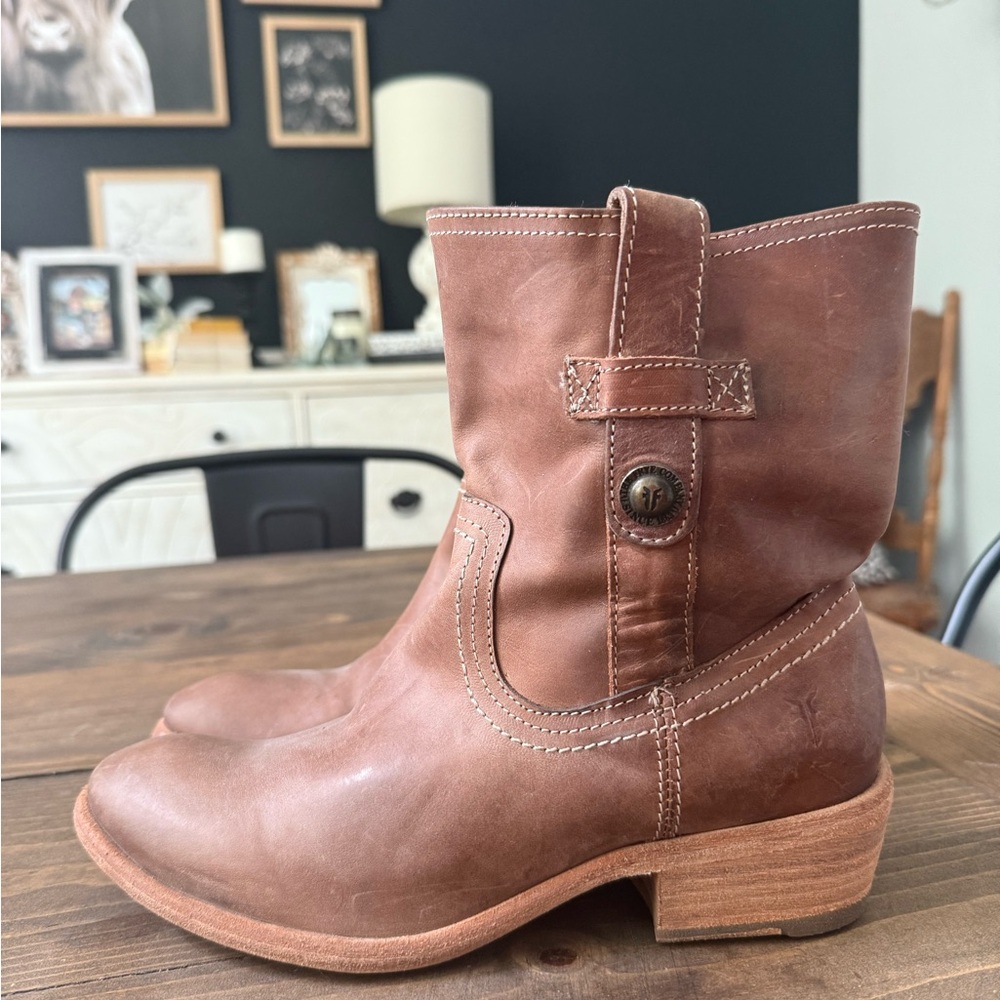 Frye Carson Button Short Boots - image 1